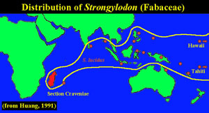 Distribution map