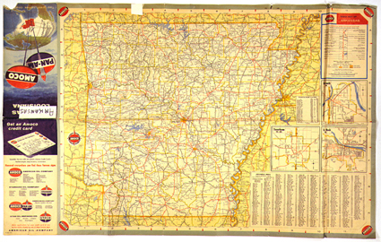 Map of Arkansas