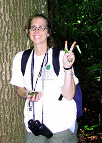 Mary at Barro Colorado Island, Panama