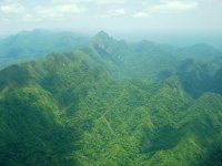 Sobrevuelo sobre la Serrana del Tigre.