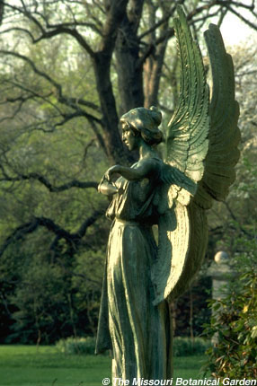 Side image of Fountain Angel