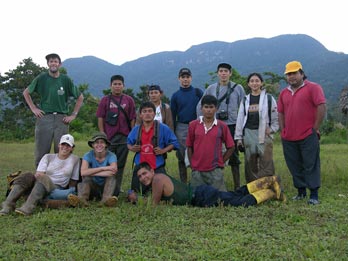 Participantes del Curso de Dendrologa de septiembre 2005