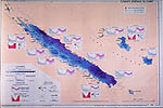 Rainfall and climate map