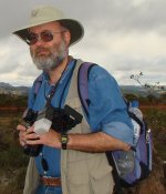 George collecting in Brazil, January 2010