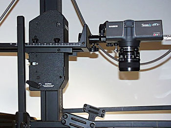 Kaiser Scando on camera stand
