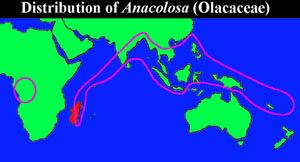 Distribution map