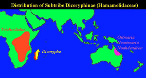 Distribution map