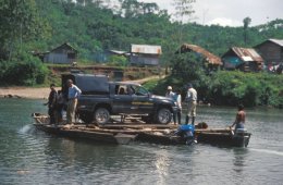 While exploring the surroundings, different means of transportation are used.