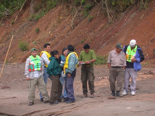 Registro para ingresar al parque Madidi