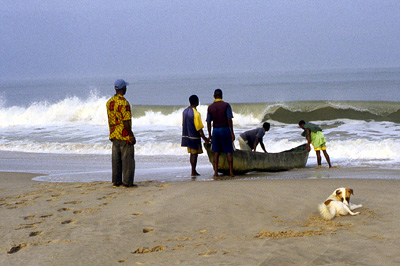 Launching a dugout