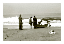 Launching a dugout