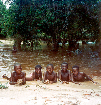 Gabonese children