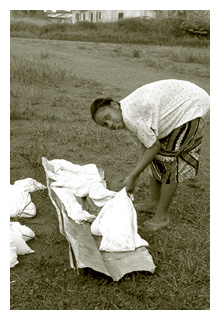 Drying sample bags