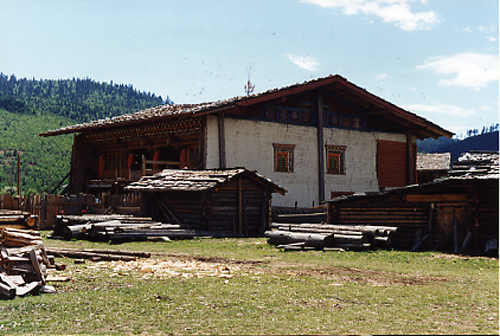 Tibetan house