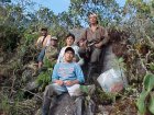 Estudiantes en Cerro Parco