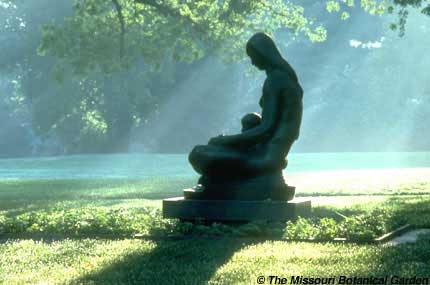 Image of Mother and Child in early morning light