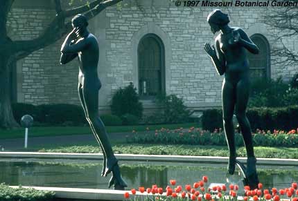 Photograph of the Orpheus Fountain