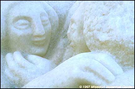 Close-up image of two faces in The Four Seasons,